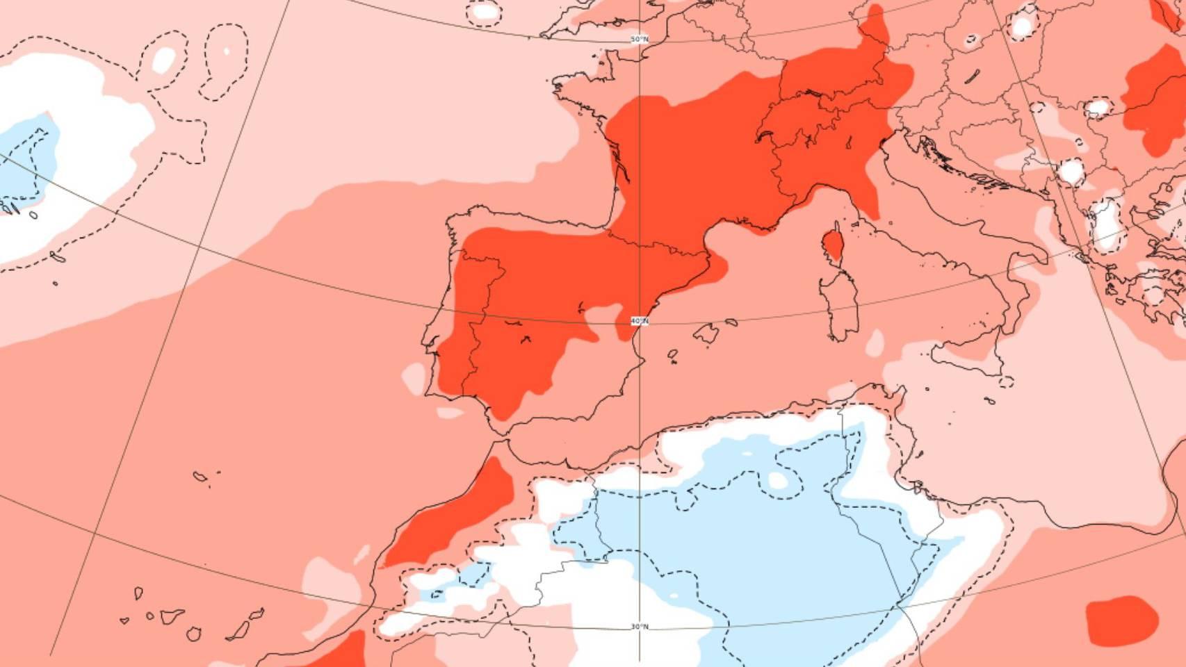 Los próximos días serán claramente más cálidos de lo normal para la época en todo el país.