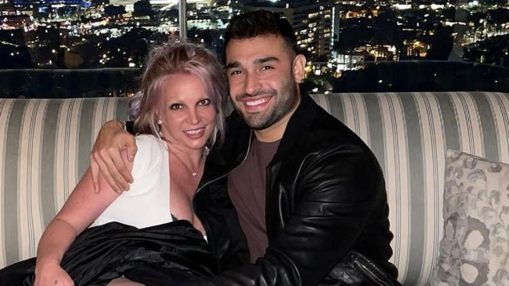 Sam Asghari y Britney Spears.