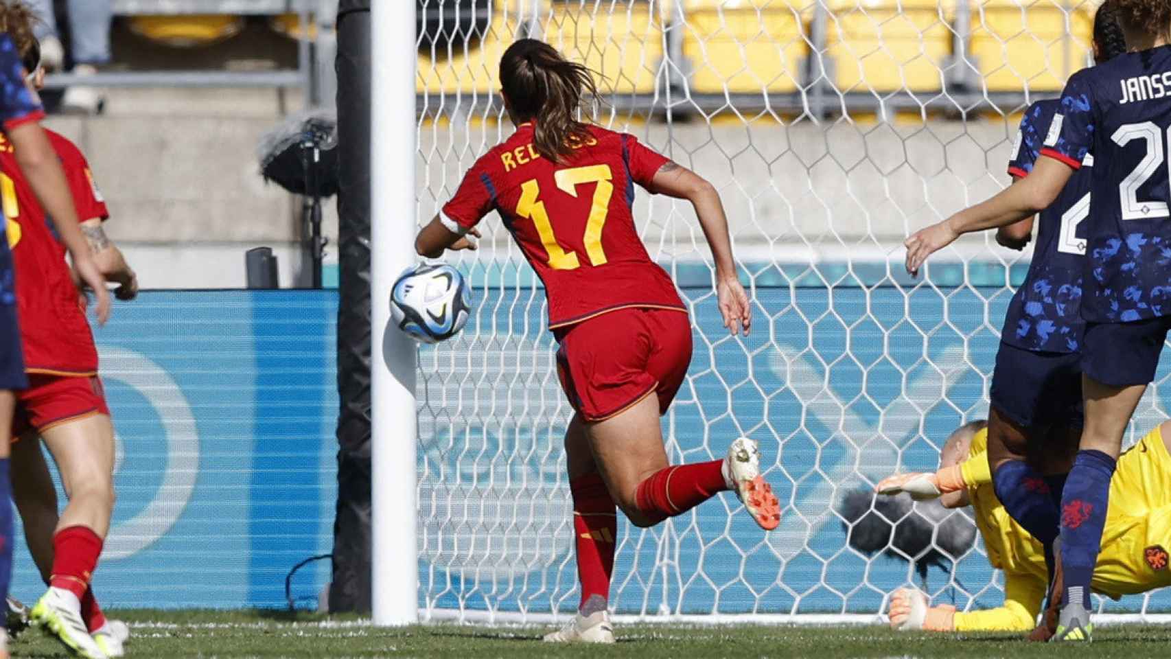 Alba Redondo, durante un partido del Mundial 2023