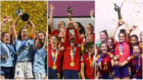 La triple corona de España en el fútbol femenino