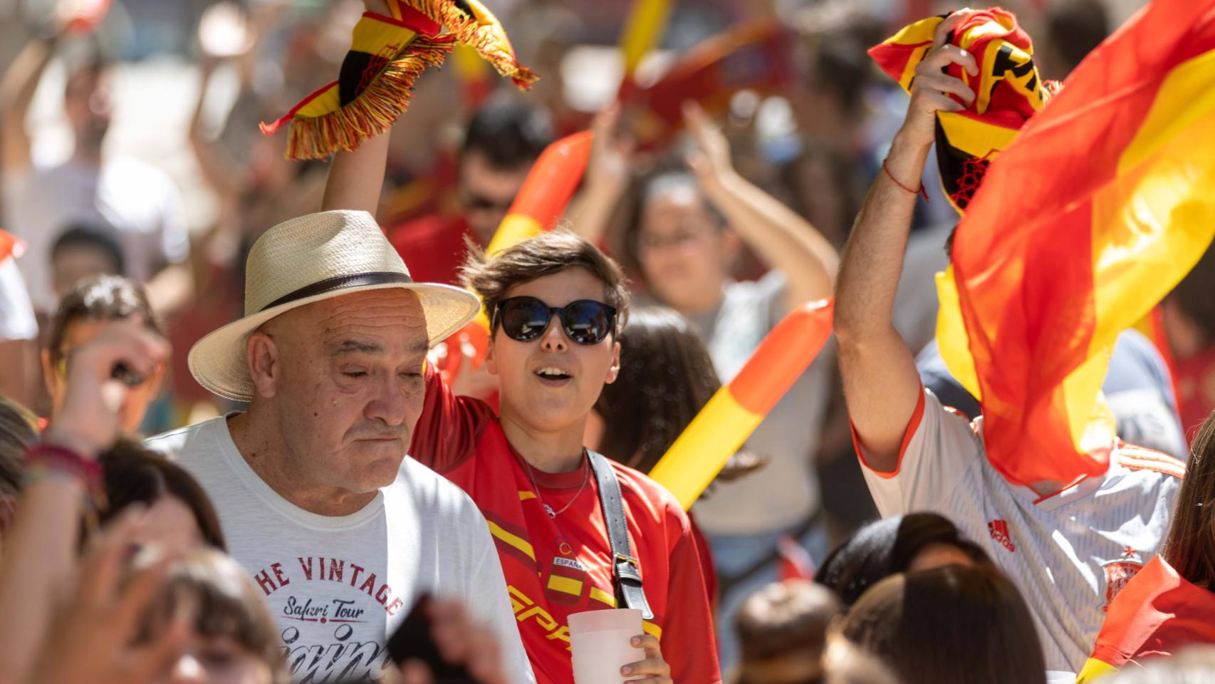 Toledo vibra con la victoria de España en la final del Mundial femenino: todas las fotos