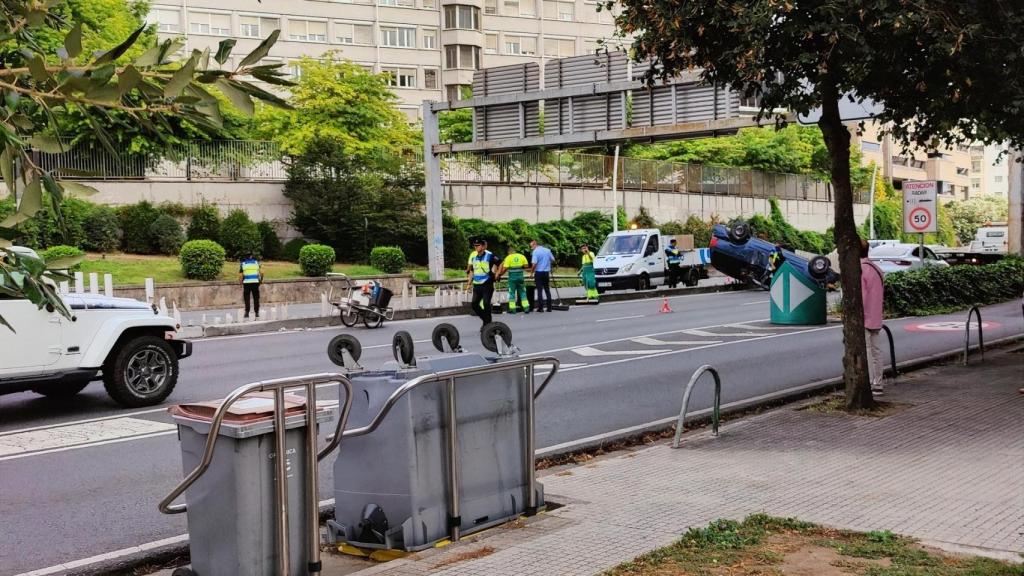 Accidente de tráfico en Alfonso Molina