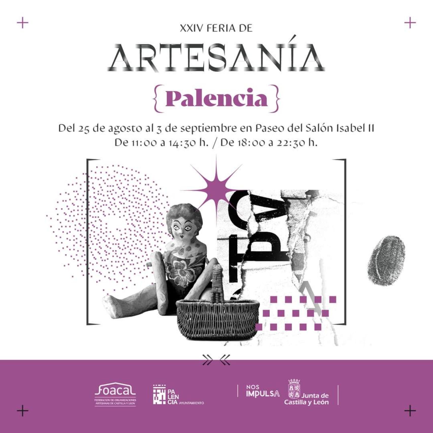 Cartel Feria de Artesanía de Palencia