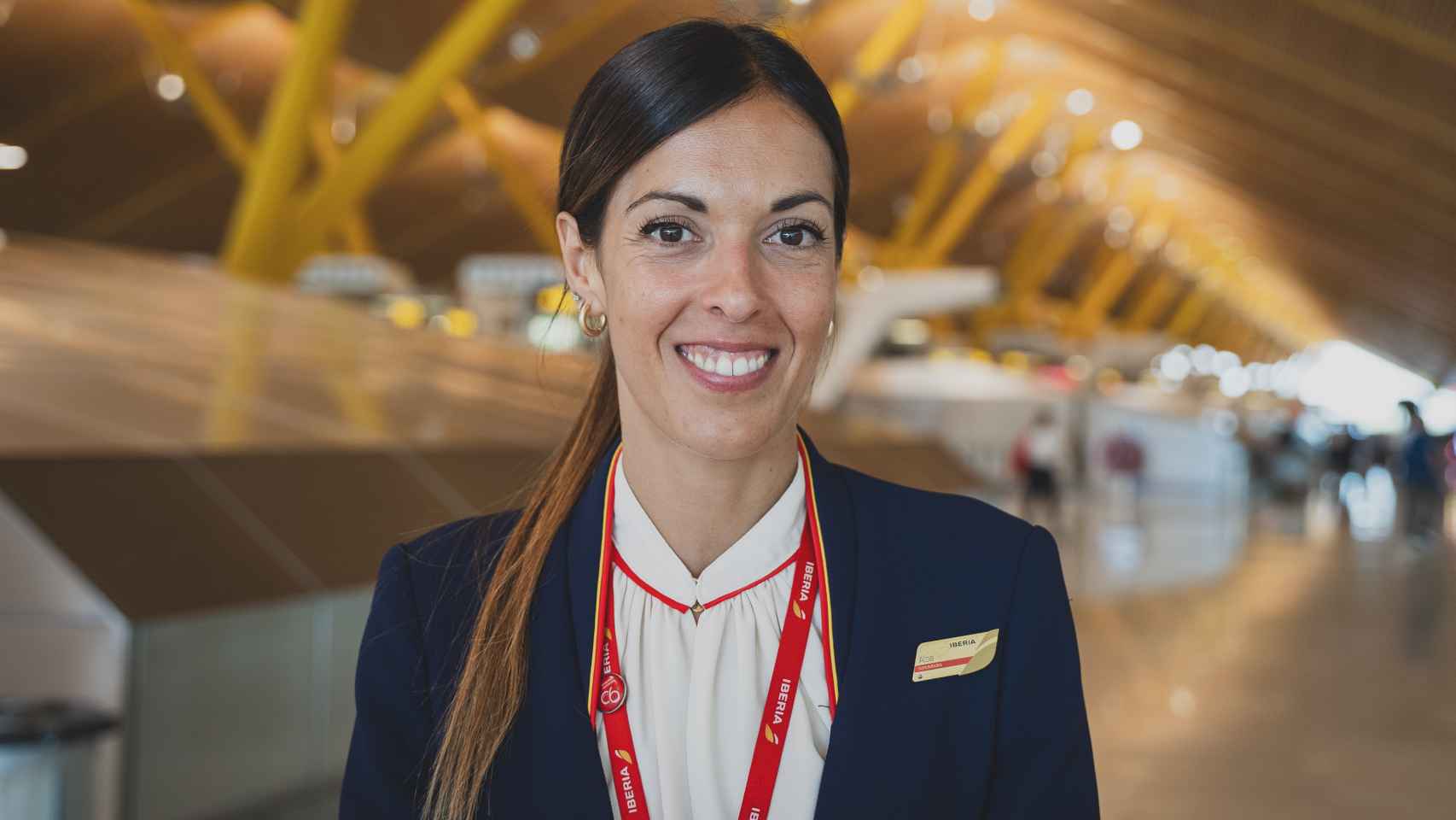 Alba Codesal Martín, supervisora Gerencia Atención Pasajeros (Terminal 4, Madrid-Barajas)