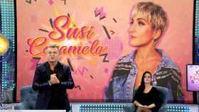 Jorge Javier Vázquez presentando a Susi Caramelo en 'Sábado Deluxe'.