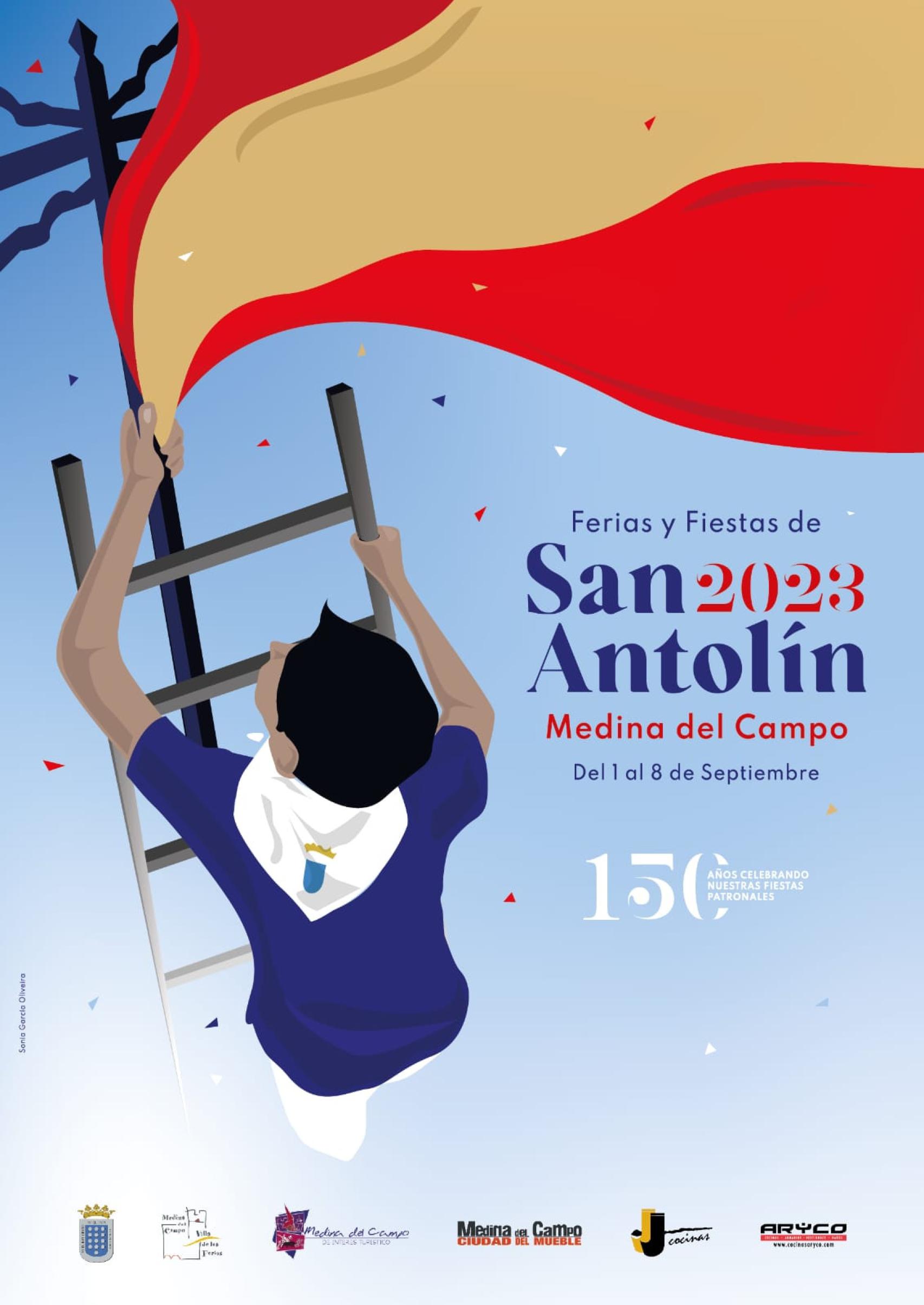 Cartel de las Ferias de San Antolín 2023 de Medina del Campo