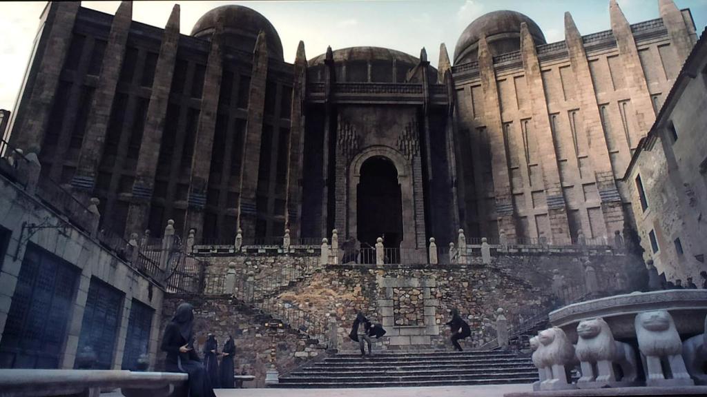 Plaza de San Jorge en Cáceres, escenario de 'La casa del dragón'