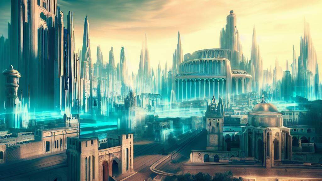 Ciudades del futuro, según la inteligencia artificial