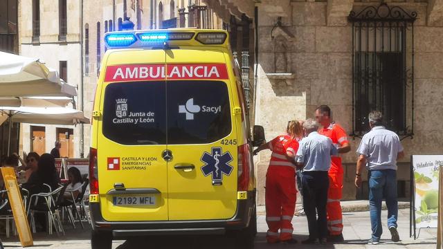 Un hombre sufre un golpe de calor en Ciudad Rodrigo