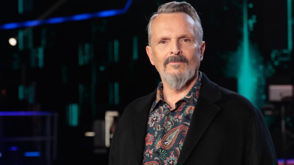 El cantante Miguel Bosé en una imagen tomada en Madrid, en febrero de 2023.