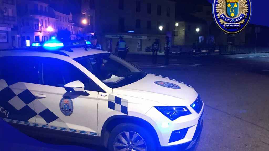 Vehículo de la Policía Local de Redondela.