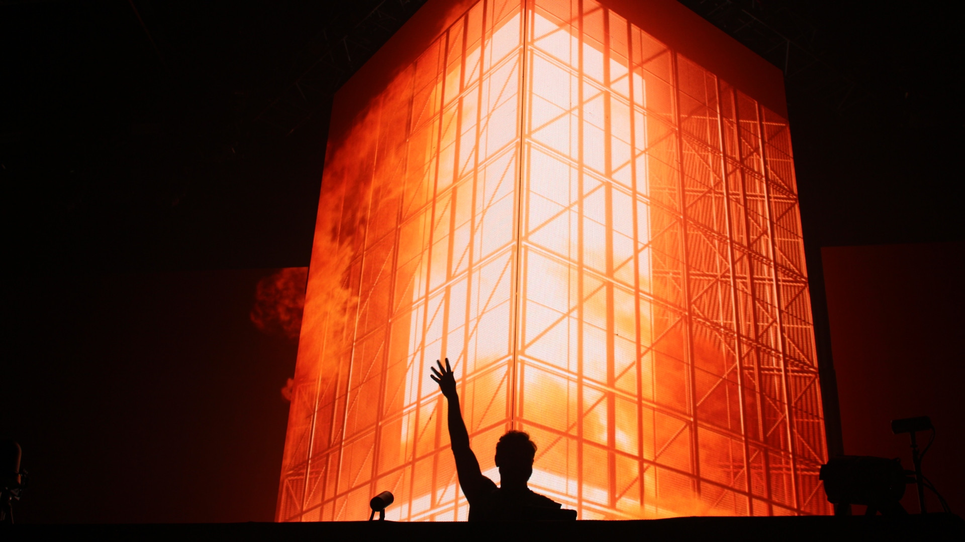 David Guetta en su concierto de Vigo. Foto: Uxía Miranda