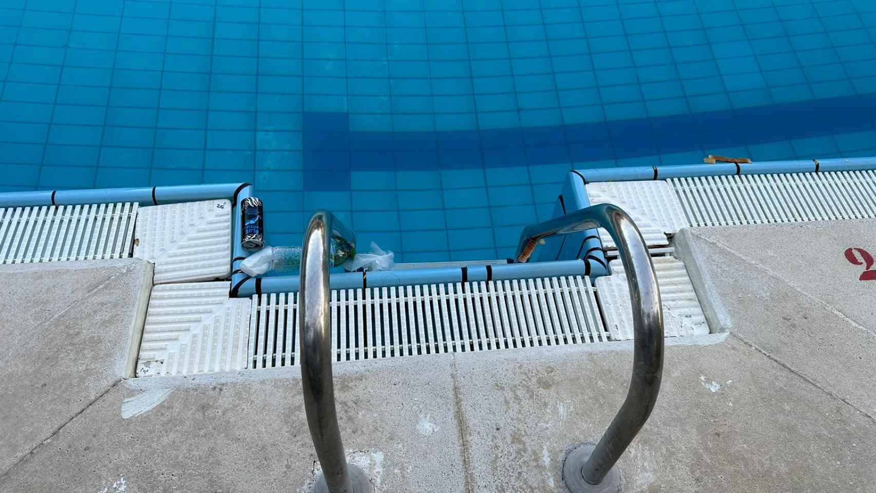 Actos vandálicos en la piscina municipal de Laguna de Duero