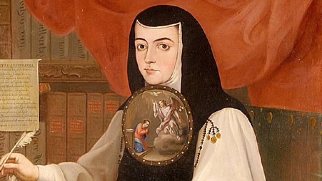 Retrato de Sor Juana Inés de la Cruz, Andrés de Islas (1772).