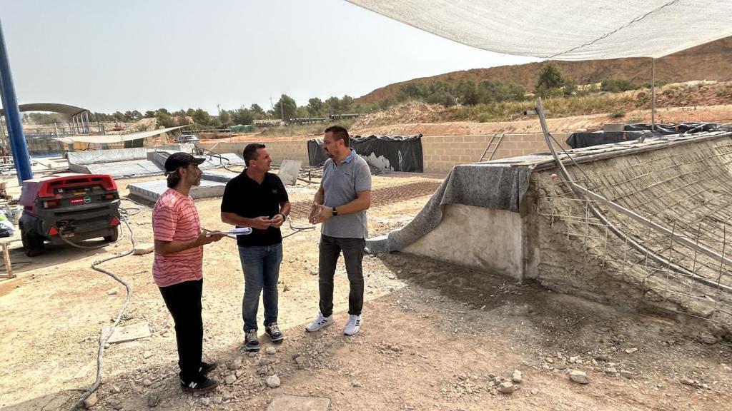 Obras del nuevo Skatepark de La Nucía.