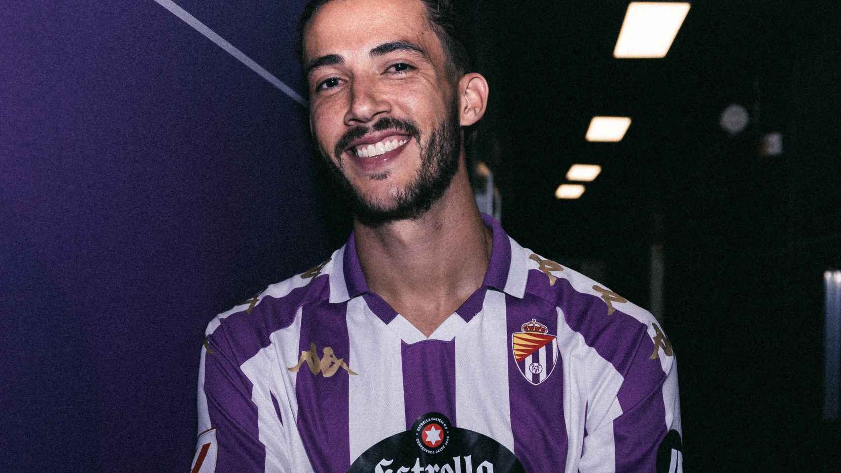 Gustavo Henrique, nuevo jugador blanquivioleta.