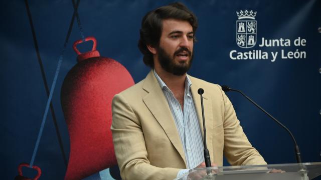 Juan García-Gallardo en la inauguración de la XXVI Feria de Teatro de Castilla y León en Ciudad Rodrigo