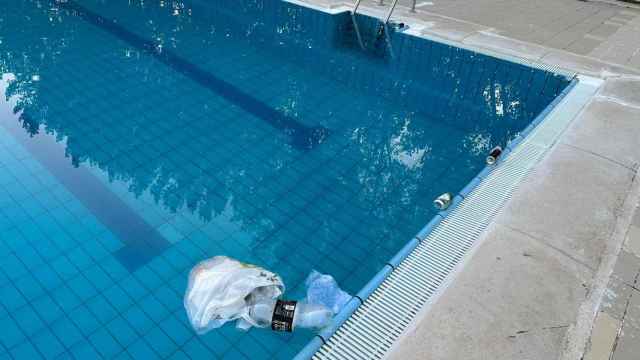 Actos vandálicos en la piscina municipal de Laguna de Duero
