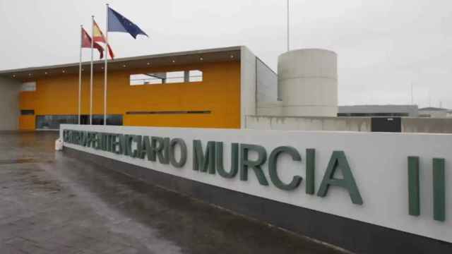 Entrada al Centro Penitenciario Murcia II, ubicado en la localidad de Campos del Río.