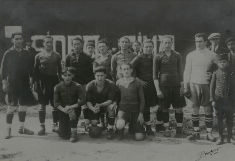 Primer equipo del Real Club Celta en 1923. Foto: RC Celta