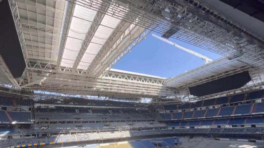 Las obras del Santiago Bernabéu