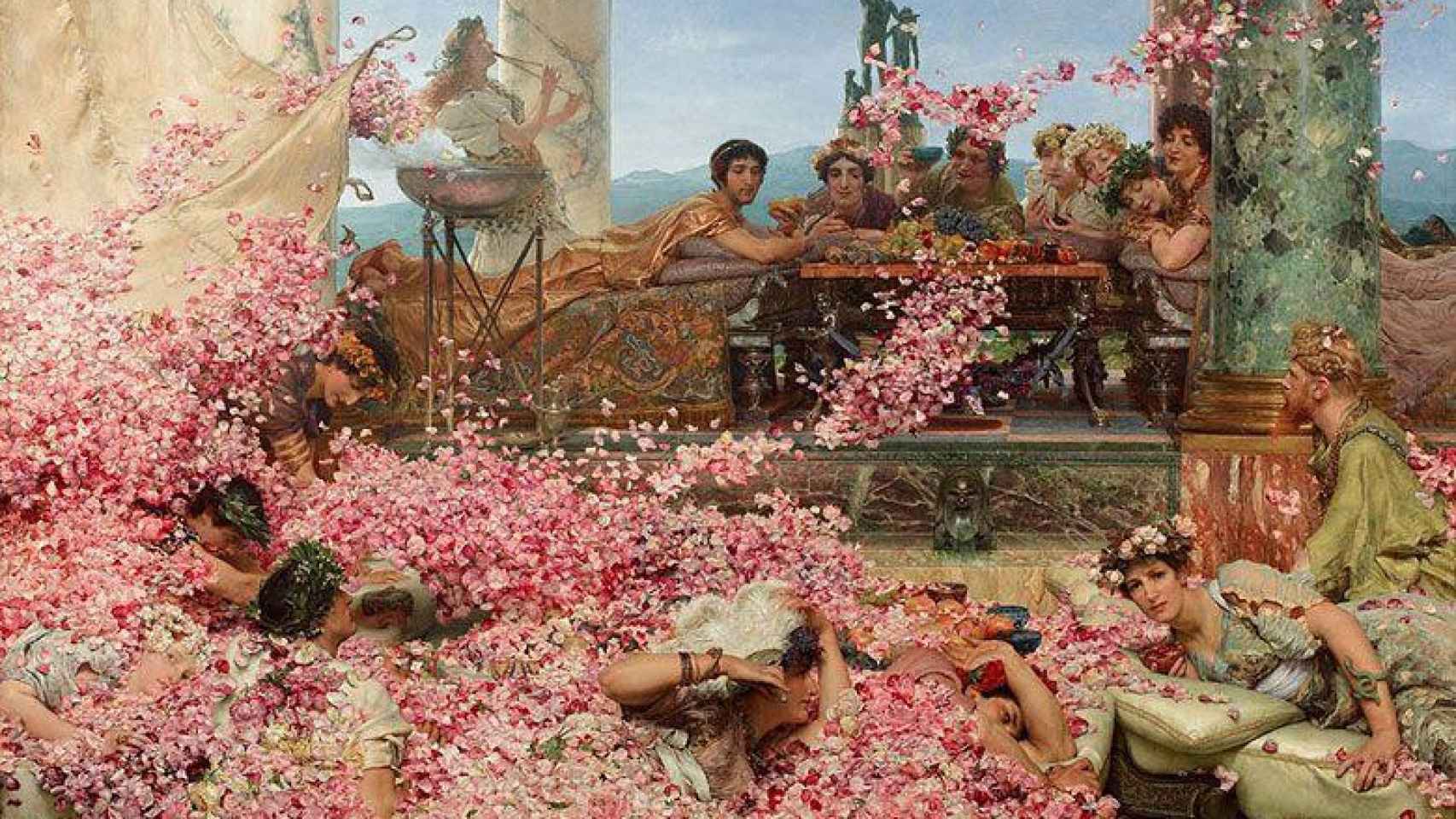 Las Rosas de Heliogábalo, pintura de 1888.