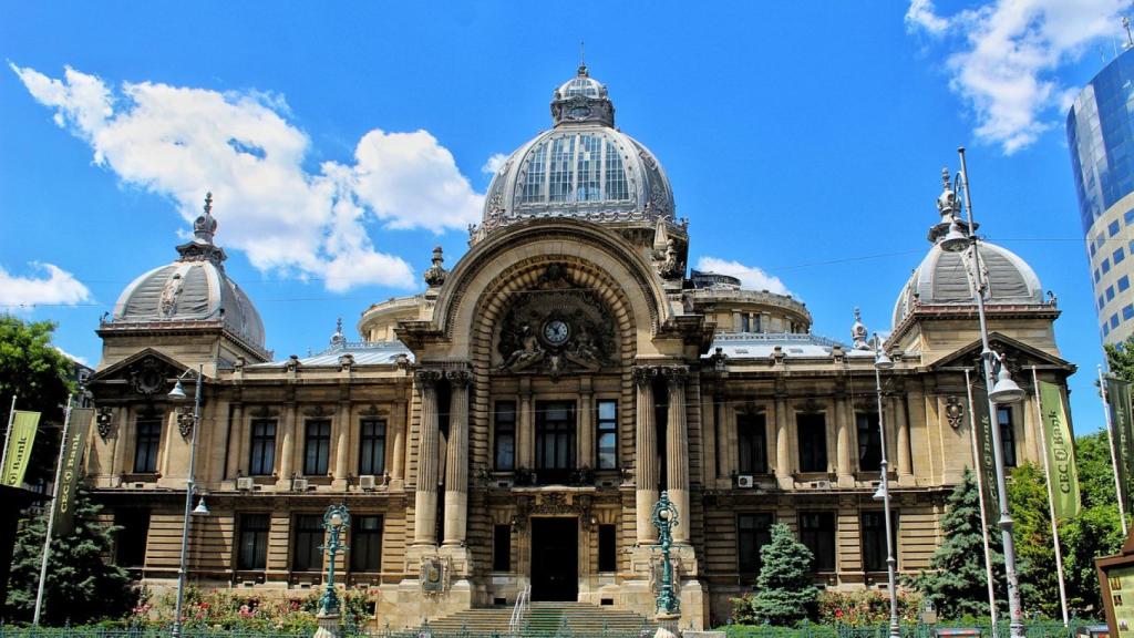Palacio CEC, en Bucarest.