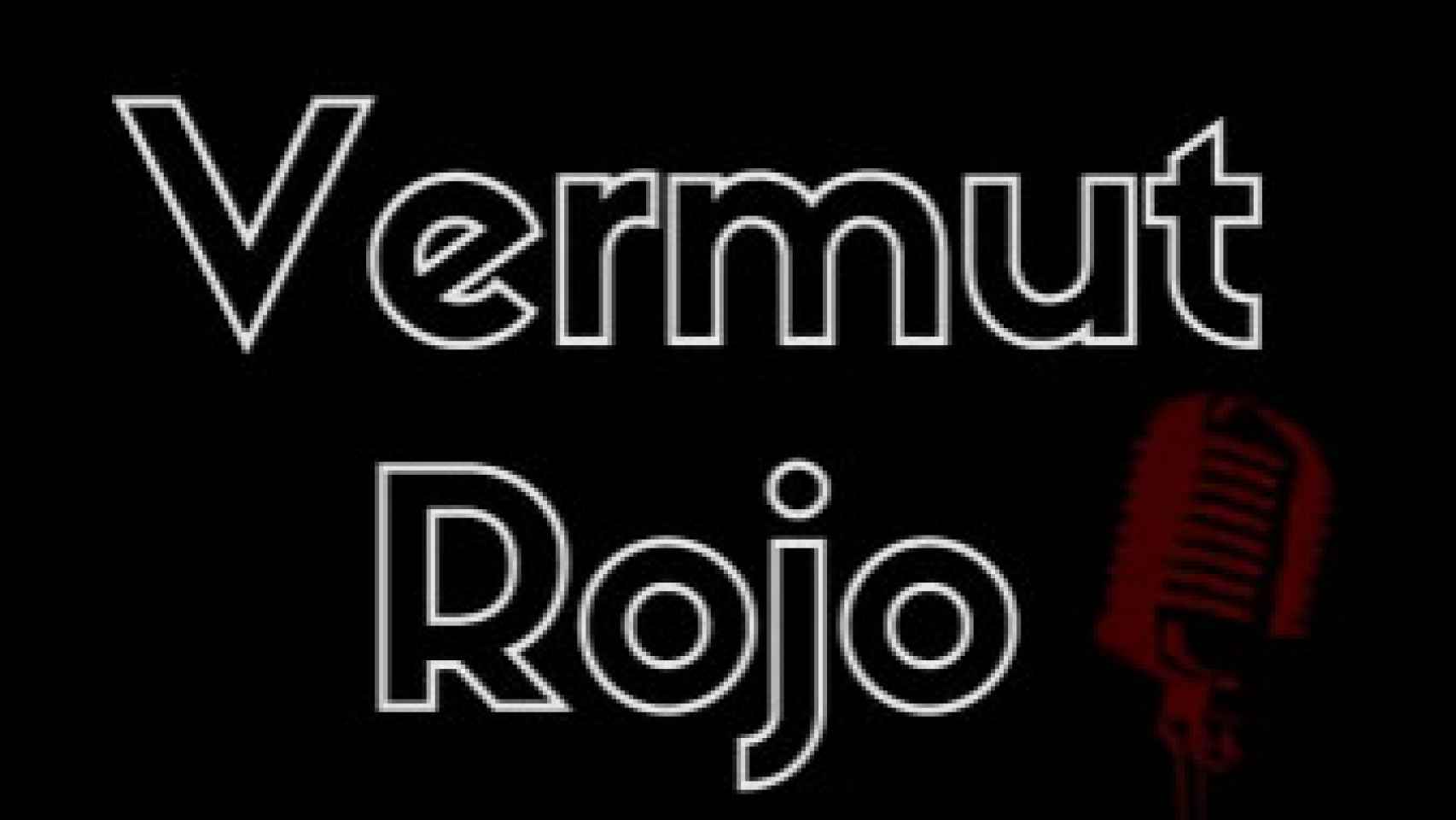 Cartel promocional del micro abierto Vermut Rojo.
