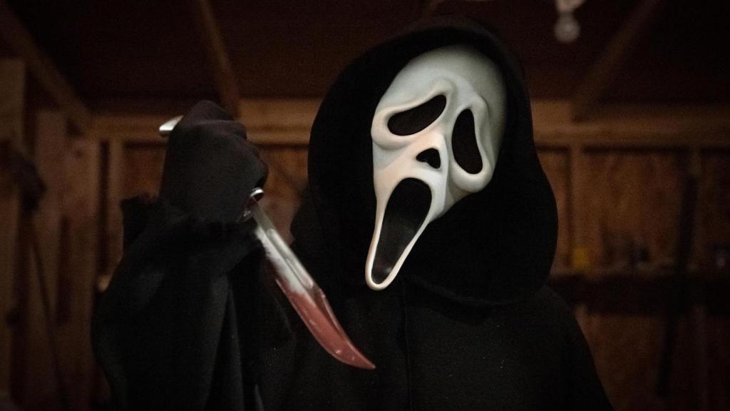 Ghostface, el asesino de la saga 'Scream'.