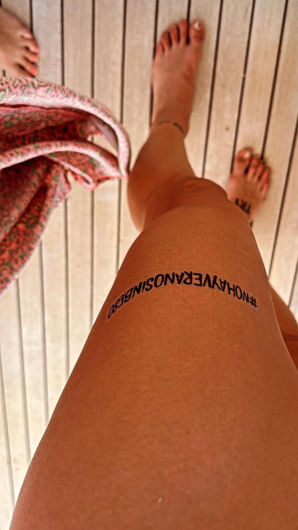 Tatuaje de Jenni Hermoso