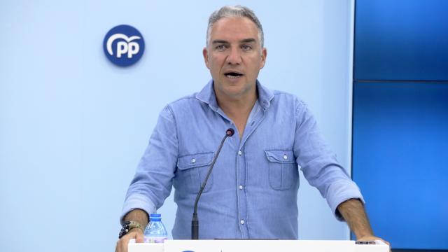 El coordinador general del PP, Elías Bendodo, en una imagen de archivo.