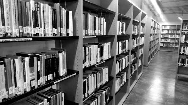 Imagen de una biblioteca.