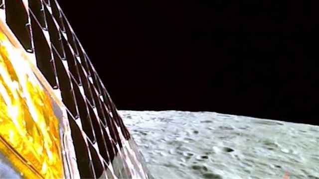 Imagen de la sonda Vikram cerca de la Luna