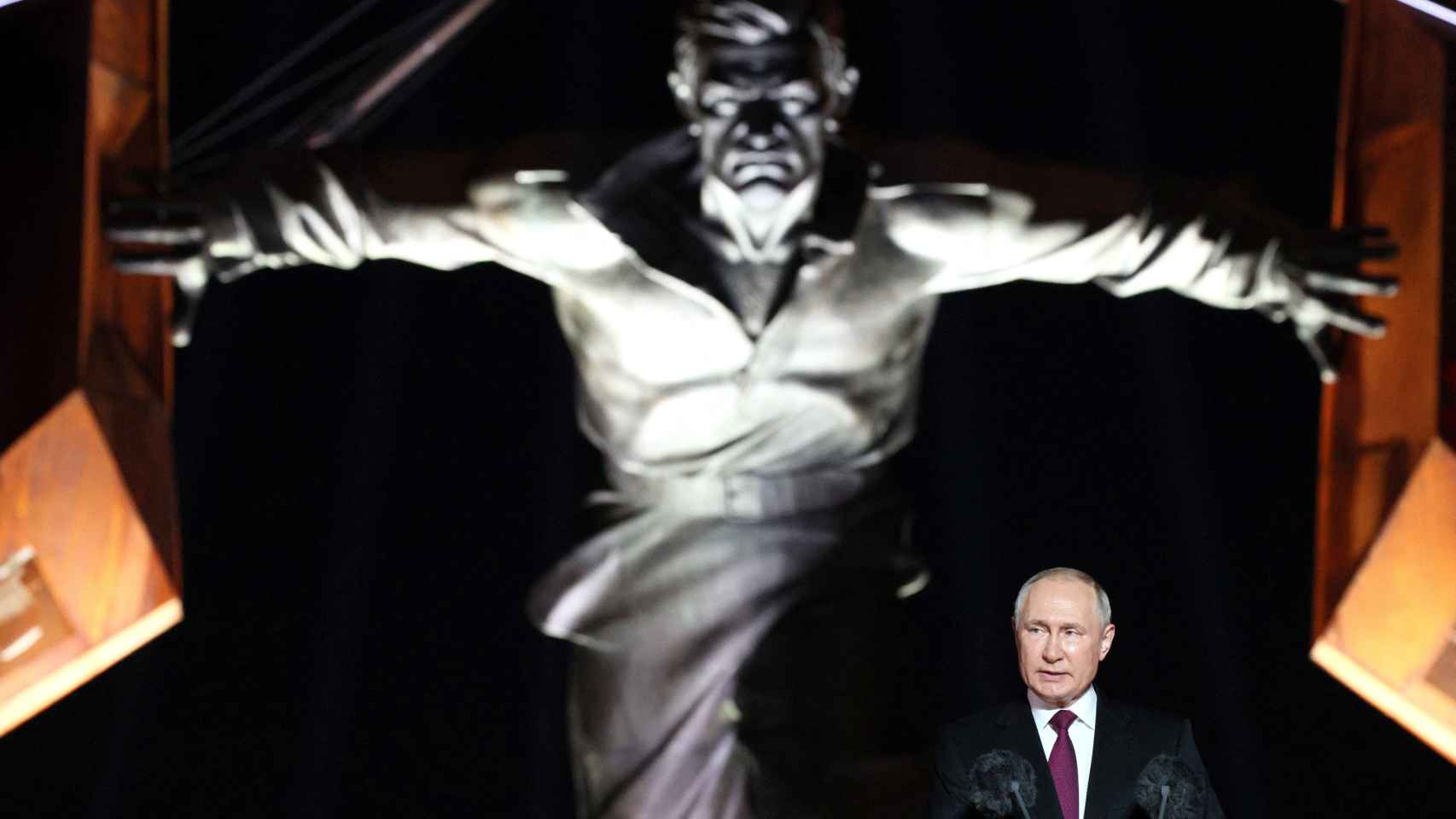 El presidente ruso, Vladimir Putin, en una imagen de este miércoles en Kursk.