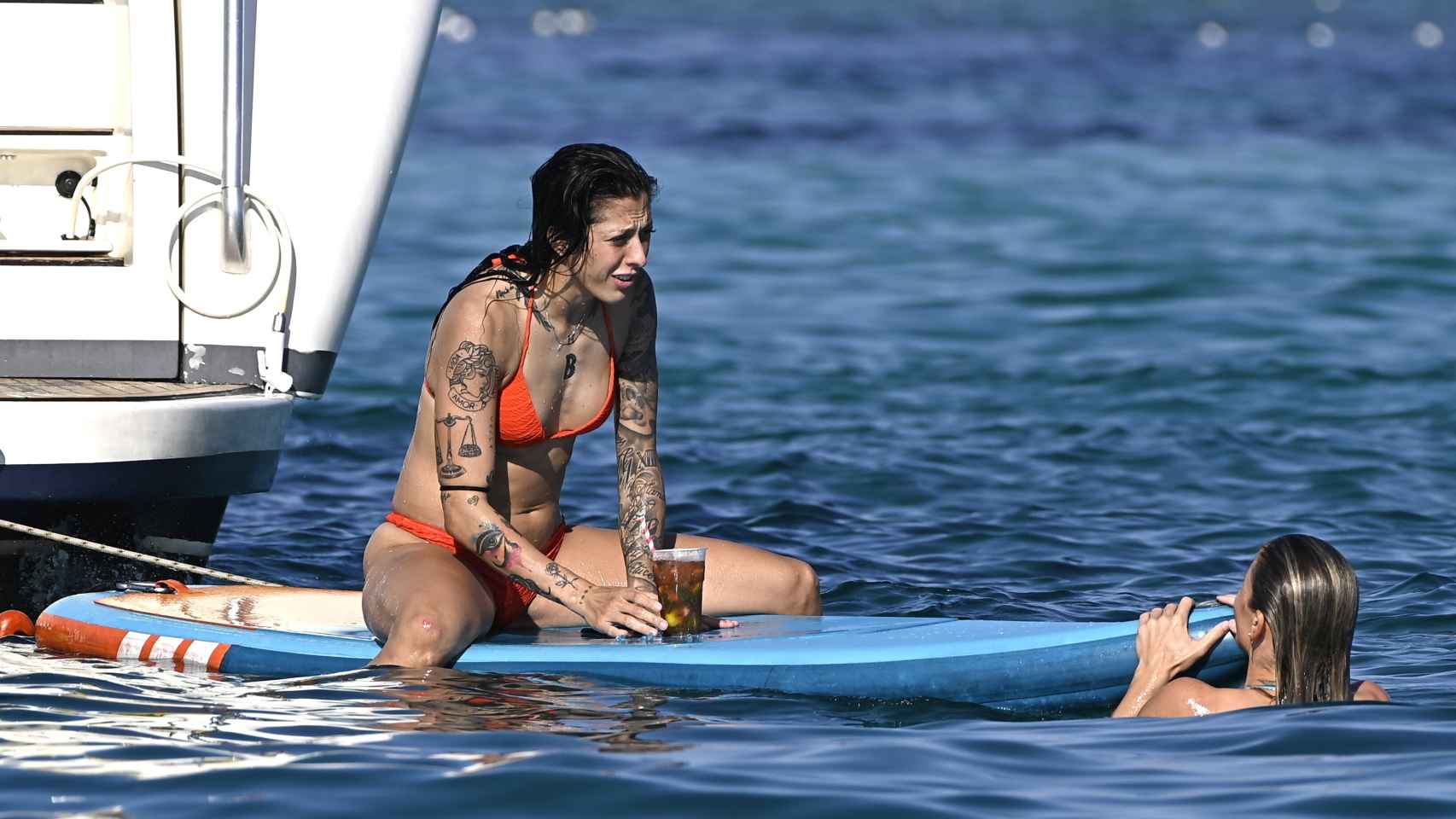 Jenni Hermoso durante sus vacaciones en Ibiza.