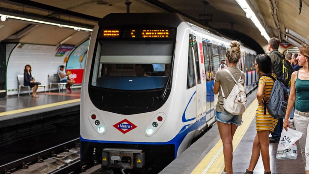 Imagen de una estación del Metro de Madrid.