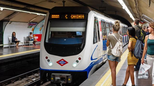 Imagen de una estación del Metro de Madrid.