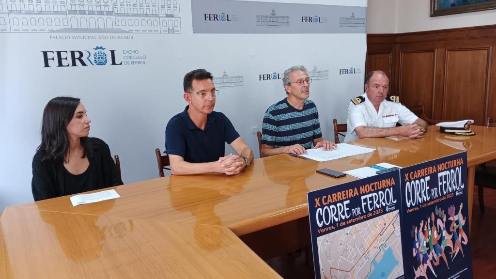 La carrera nocturna Corre por Ferrol celebra su décima edición el próximo 1 de septiembre
