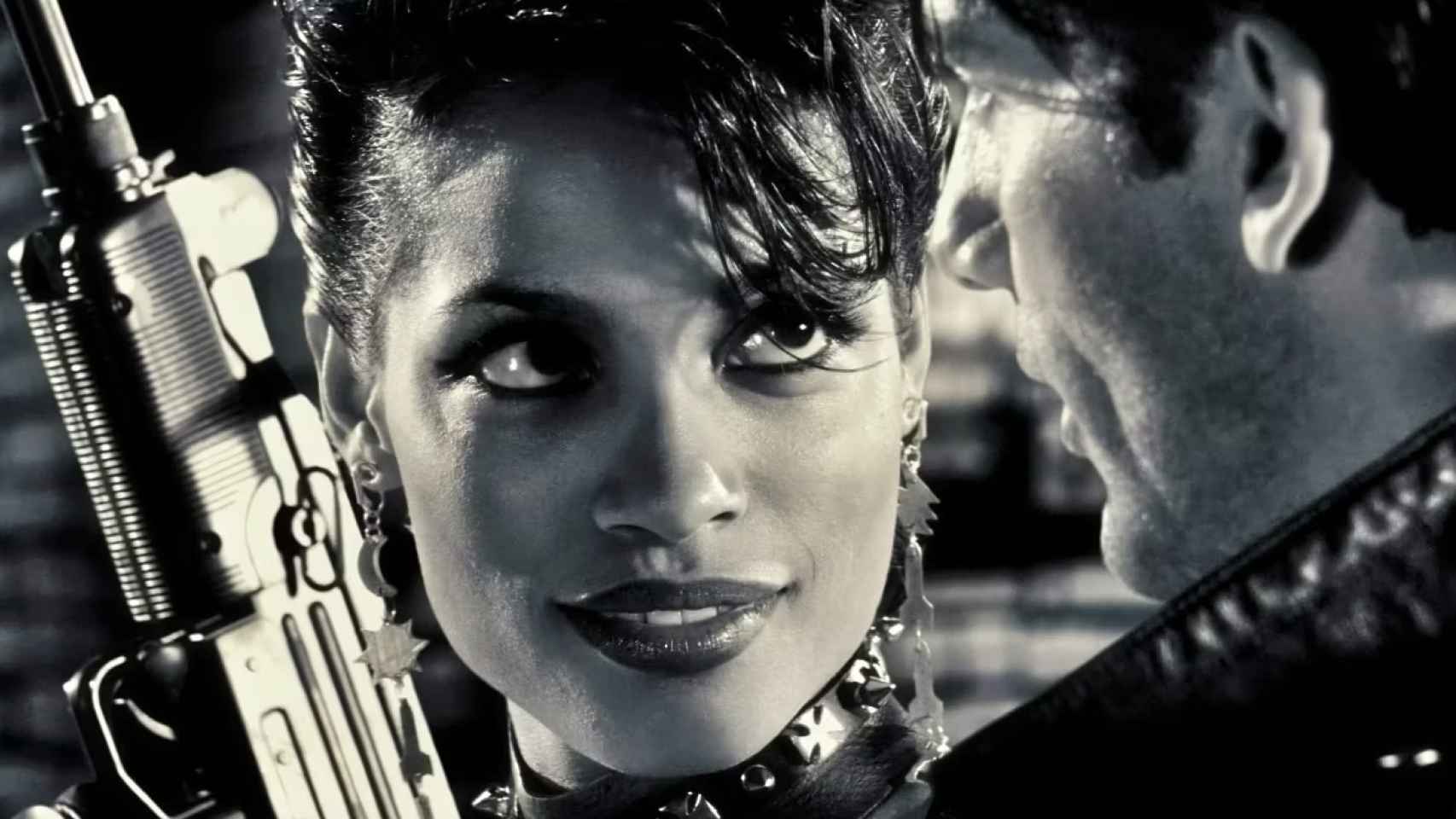 Rosario Dawson en 'Sin City'.