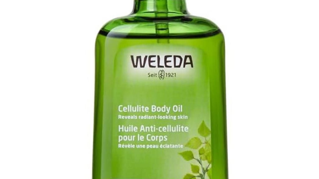 Aceite de abedul de la marca Weleda.