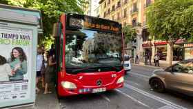 El Ayuntamiento valora el aumento de pasajeros en los autobuses urbanos de Alicante.