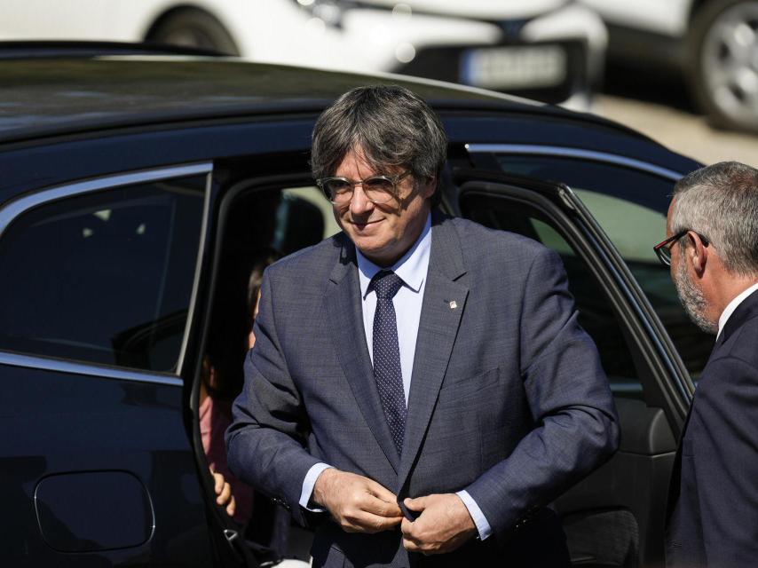 Carles Puigdemont, expresidente de la Generalitat y prófugo de la Justicia española .