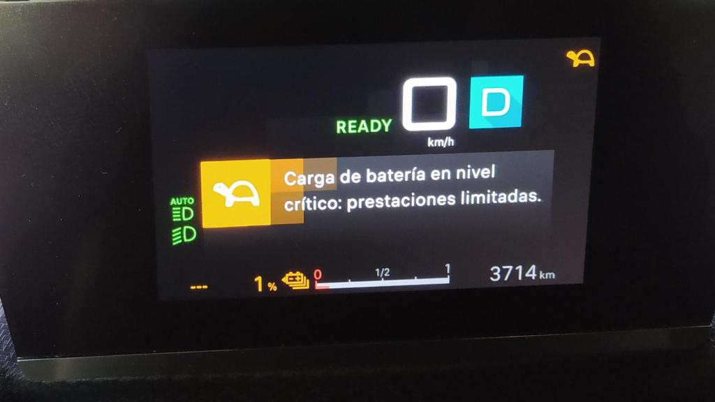 En uno de los viajes llegamos con el 1% de batería.