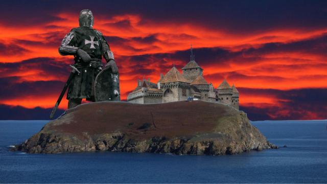 Illa Coelleira, el bastión gallego de los últimos caballeros templarios de Europa