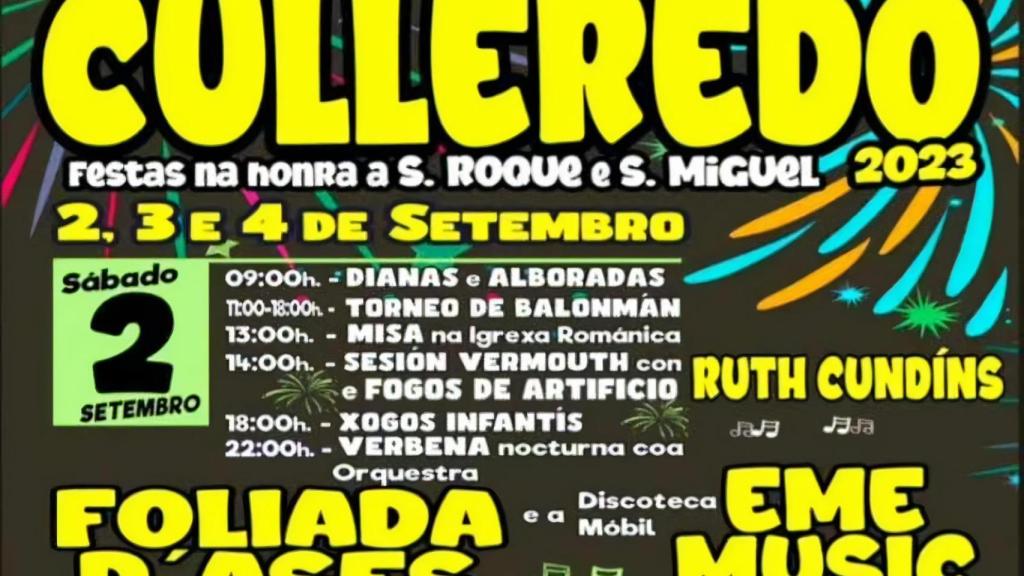 La Olympus tocará en las fiestas de Culleredo (A Coruña) que serán del 2 al 4 de septiembre