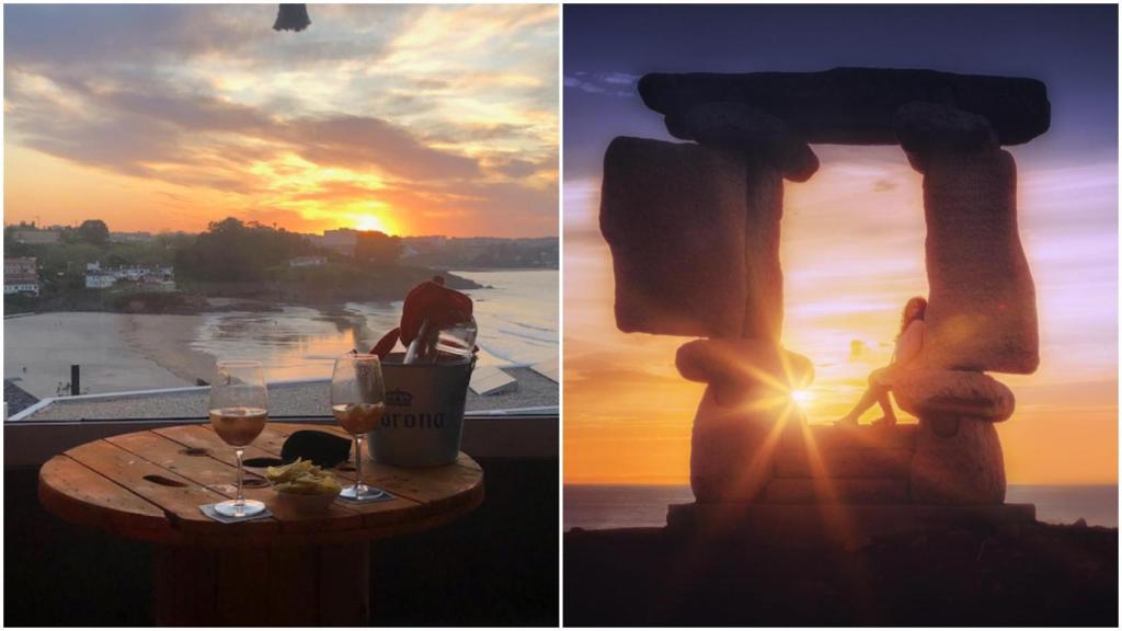 Seis sitios en A Coruña y Oleiros para ver las mejores puestas de sol
