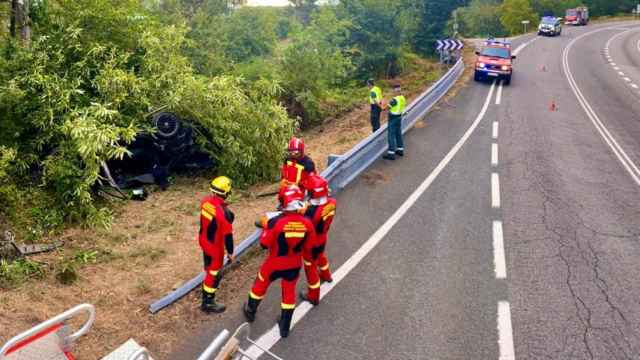 Siniestro en Ramirás (Ourense).