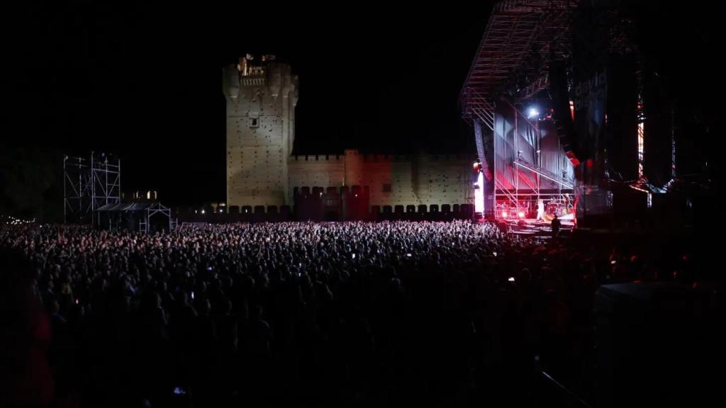 Castillo de la Mota, testigo del concierto de Bisbal