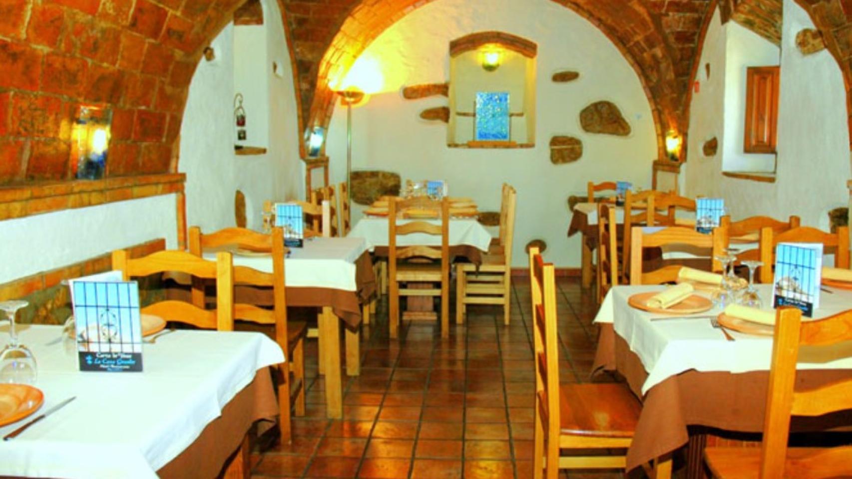 Restaurante de La Casa Grande en Alpandeire