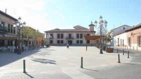 Plaza de la Constitución de El Casar (Guadalajara).